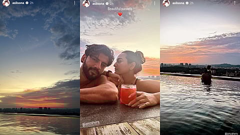 Sonakshi Sinha and Zaheer Iqbal's honeymoon posts